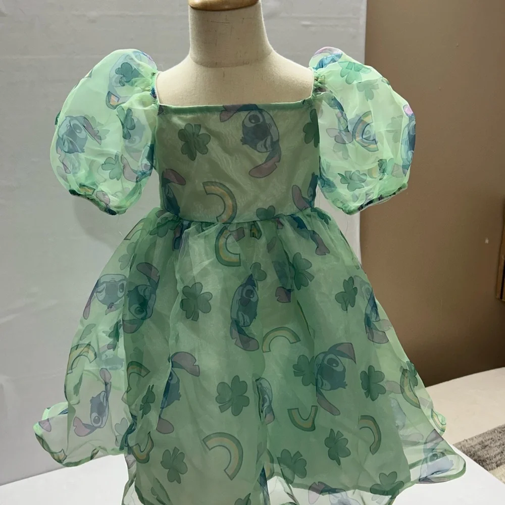 Disney Stitch Mint Green Dress - Picture 5 of 7
